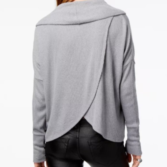 Lucky Brand Grey long sleeve NWT Sz L - Picture 2 of 11